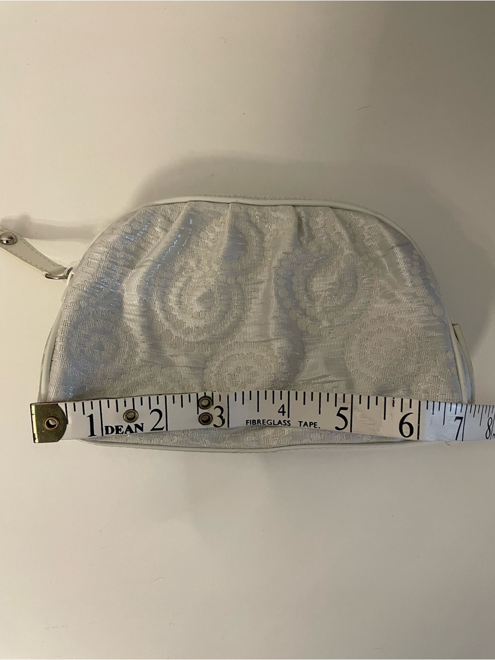 VTG NWT CLUB MONACO Roma Fabric Cosmetic Case - Picture 7 of 8